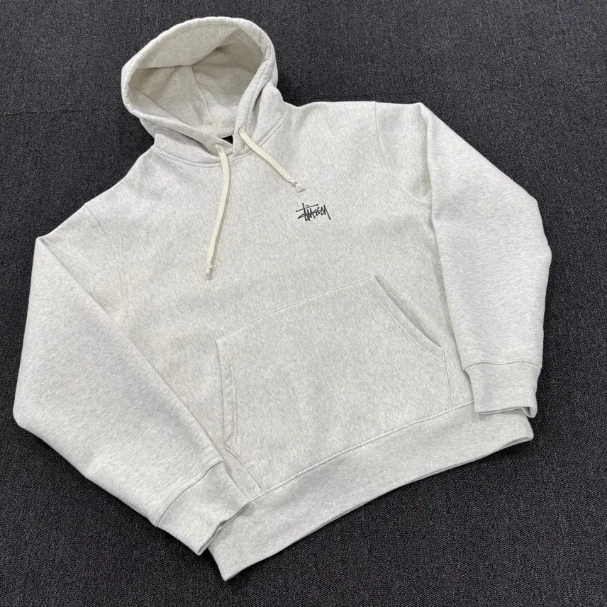 [BUNJANG] Stussy Basic Fleece Hoodie / 스투시 베이직 기모 후드티