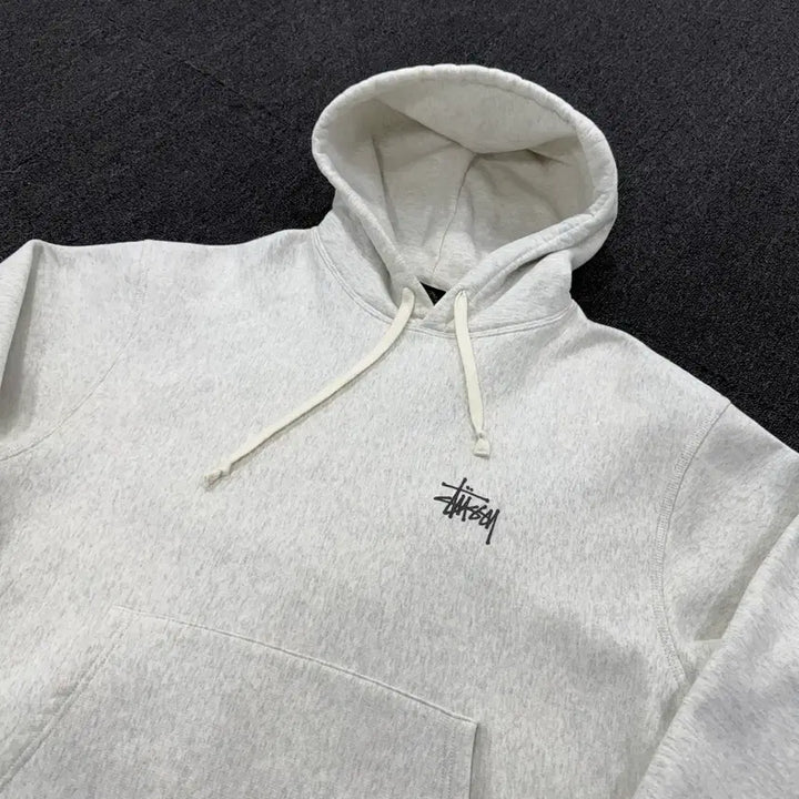 [BUNJANG] Stussy Basic Fleece Hoodie / 스투시 베이직 기모 후드티