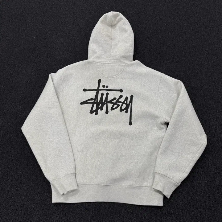 [BUNJANG] Stussy Basic Fleece Hoodie / 스투시 베이직 기모 후드티