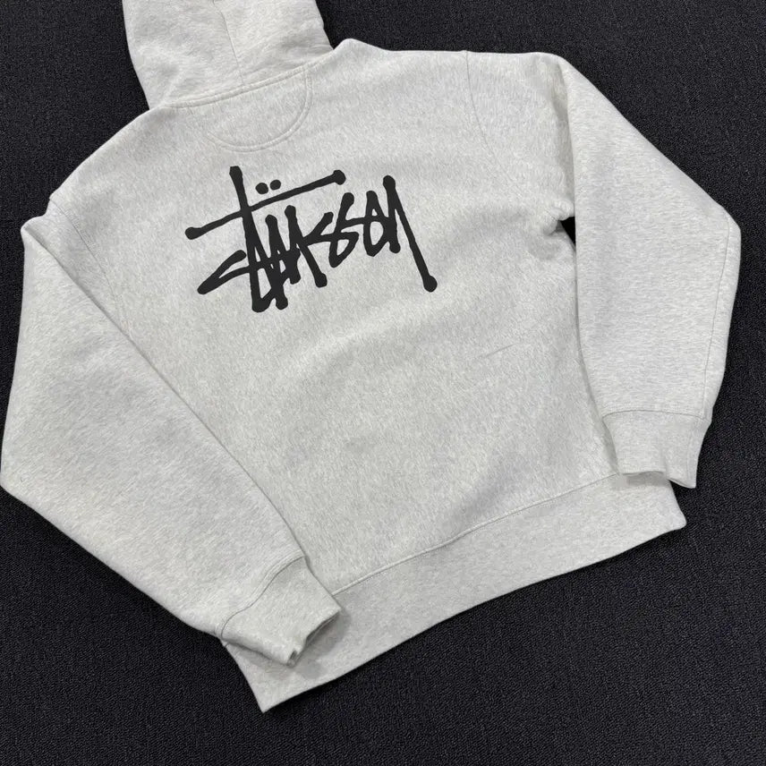 [BUNJANG] Stussy Basic Fleece Hoodie / 스투시 베이직 기모 후드티