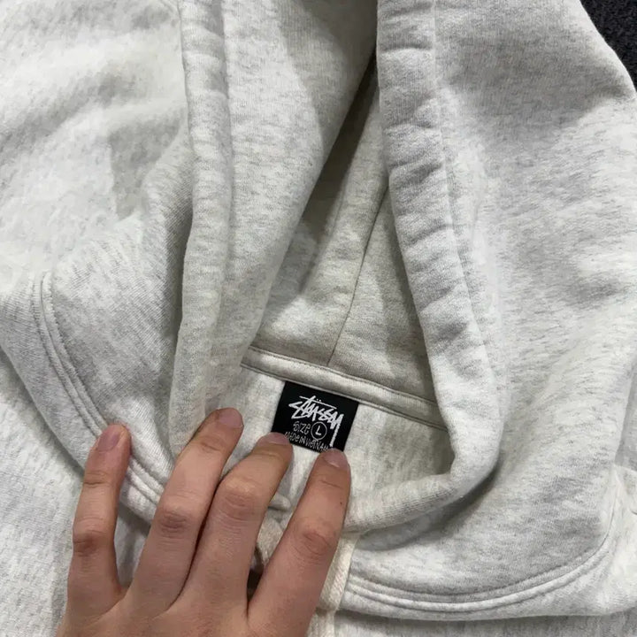 [BUNJANG] Stussy Basic Fleece Hoodie / 스투시 베이직 기모 후드티