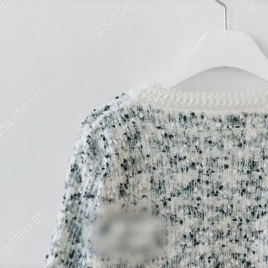 [BUNJANG] Pocket Tweed Cardigan / 포켓 가디건