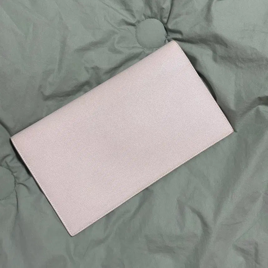 [BUNJANG] Saint Laurent Uptown Clutch Ivory / 생로랑 업타운 클러치 아이보리