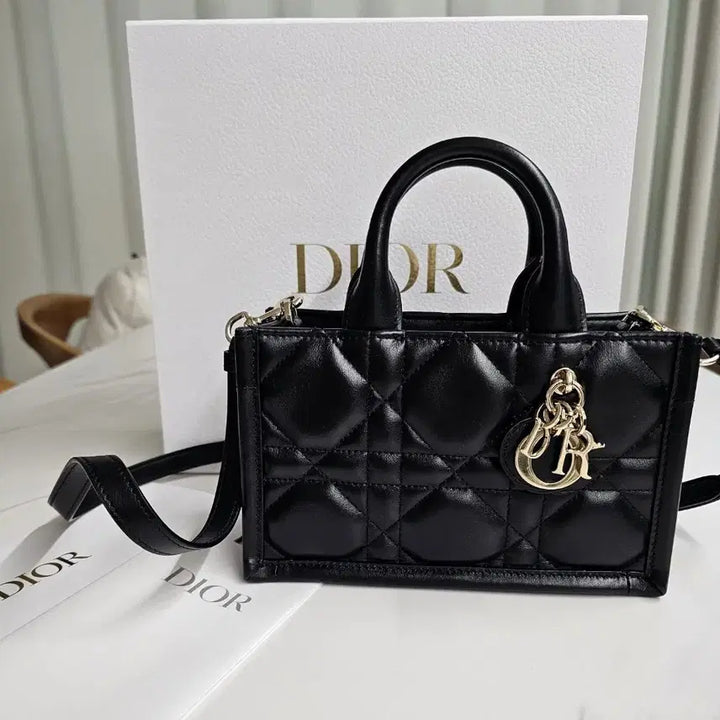 [BUNJANG] Dior Book Tote Mini / 디올 북도트 레더 까나쥬 새상품급