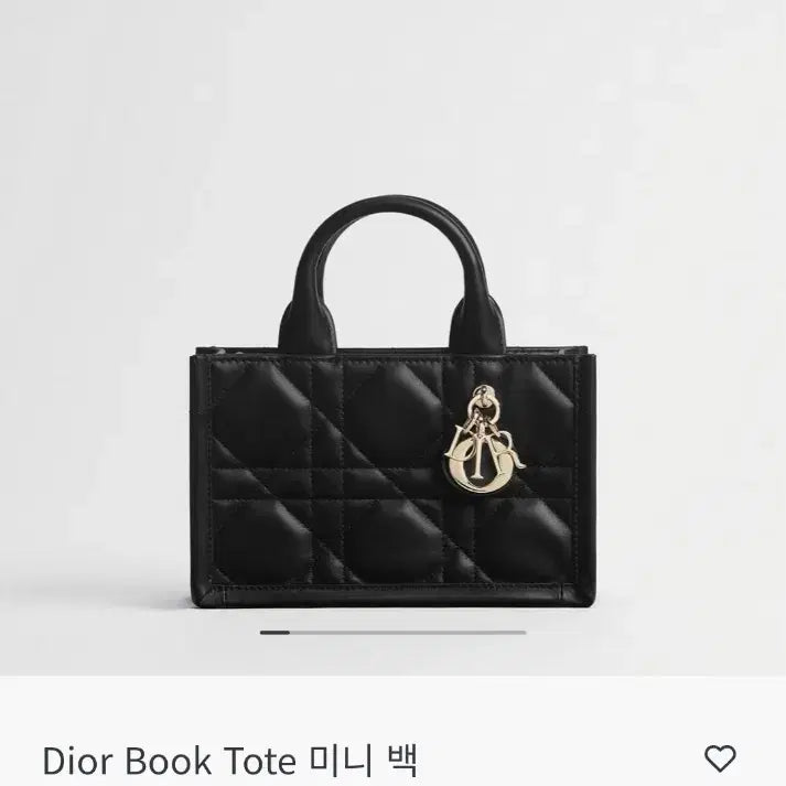 [BUNJANG] Dior Book Tote Mini / 디올 북도트 레더 까나쥬 새상품급
