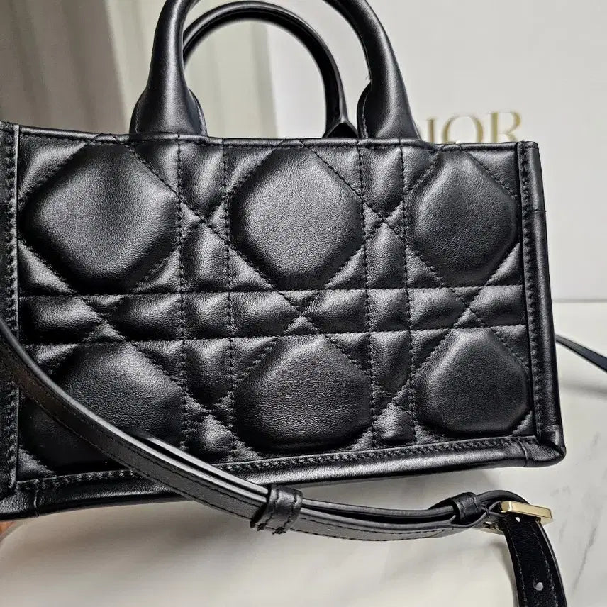 [BUNJANG] Dior Book Tote Mini / 디올 북도트 레더 까나쥬 새상품급