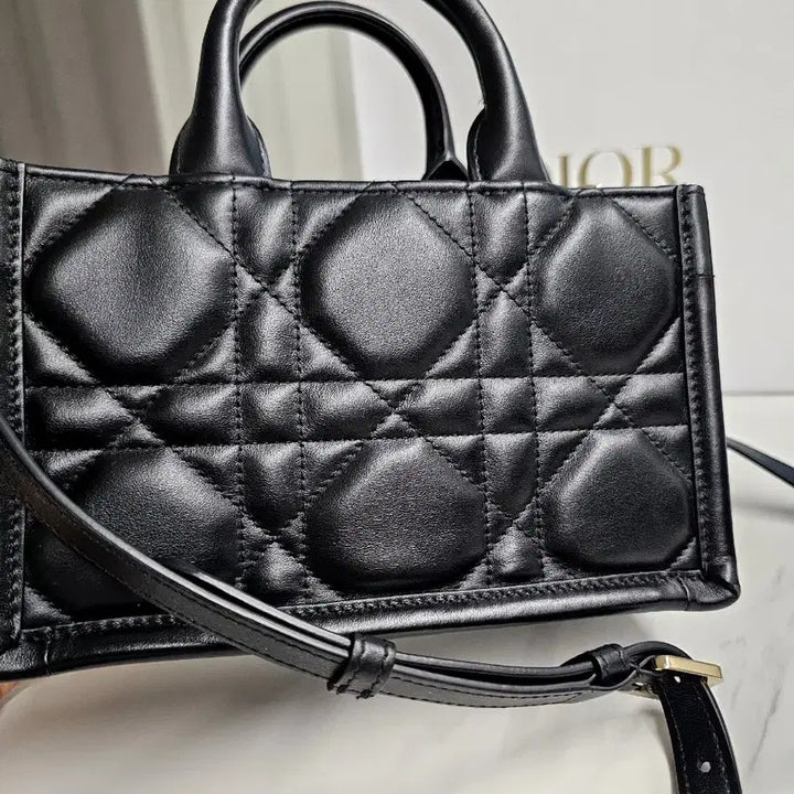 [BUNJANG] Dior Book Tote Mini / 디올 북도트 레더 까나쥬 새상품급