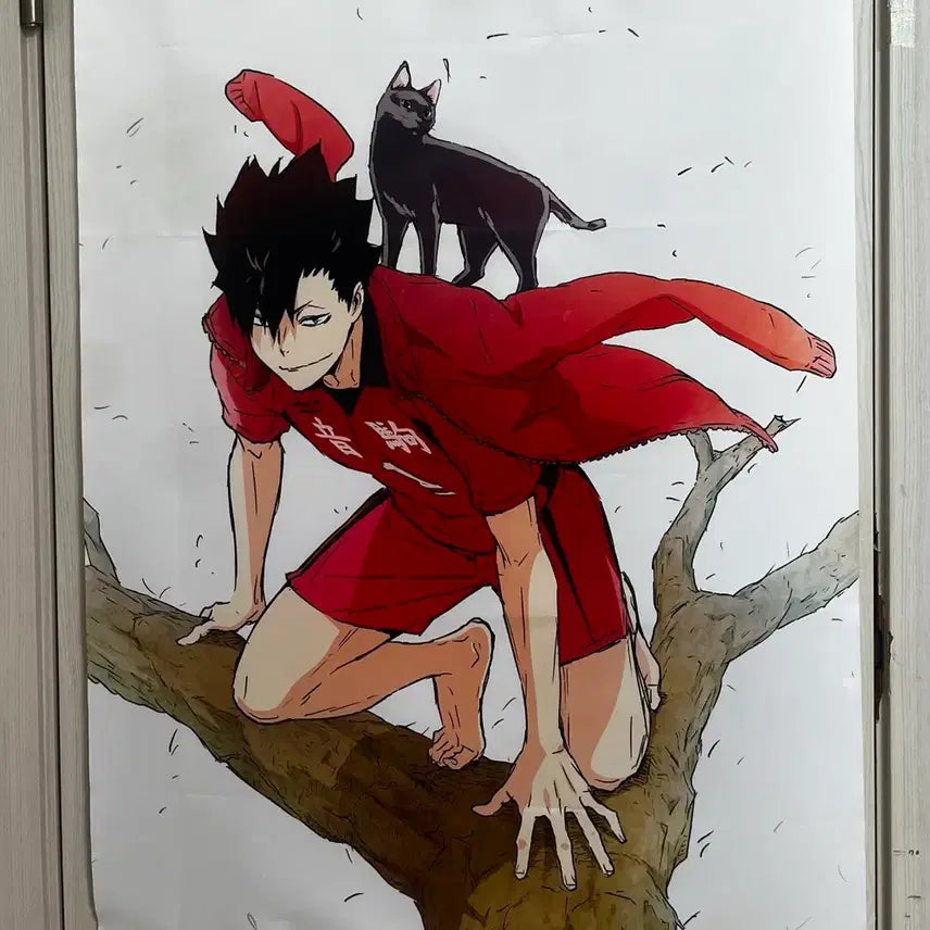 [BUNJANG] Haikyuu!! Tetsuro Kuroo Barefoot Tapestry (100cm) / 100cm 하이큐 쿠로오 테츠로 맨발 코스파 태피스트리