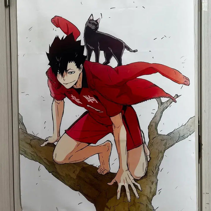 [BUNJANG] Haikyuu!! Tetsuro Kuroo Barefoot Tapestry (100cm) / 100cm 하이큐 쿠로오 테츠로 맨발 코스파 태피스트리
