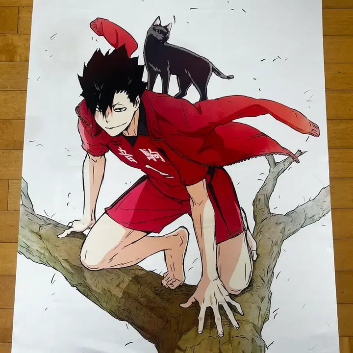 [BUNJANG] Haikyuu!! Tetsuro Kuroo Barefoot Tapestry (100cm) / 100cm 하이큐 쿠로오 테츠로 맨발 코스파 태피스트리