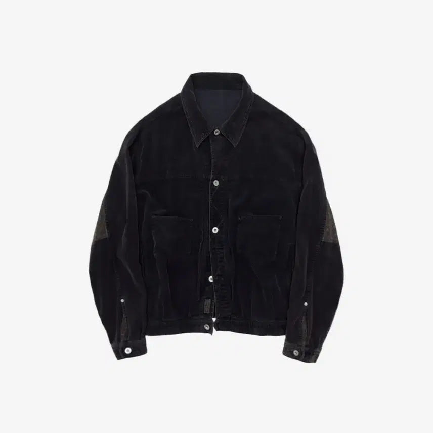 [BUNJANG] Polytelu Paisley Trucker Jacket / [3] 폴리테루 페이즐리 트러커 다크퍼플네이비