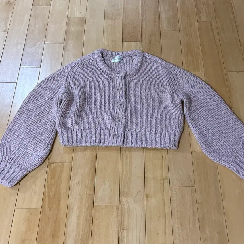 [BUNJANG] Sienne Lily Balloon Sleeve Cardigan / 시에 릴리 벌룬 슬리브 가디건