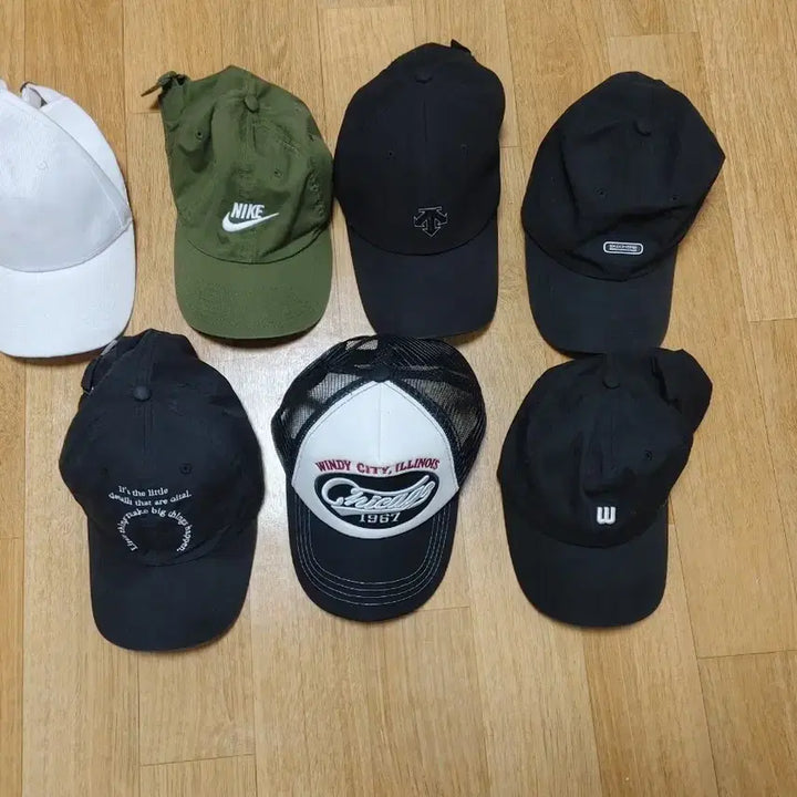 [BUNJANG] Bundle Set Cap / 모자 캡모자 7개 일괄