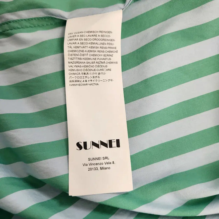 [SOLD OUT] SUNNEI 스트라이프 오버 셔츠 M