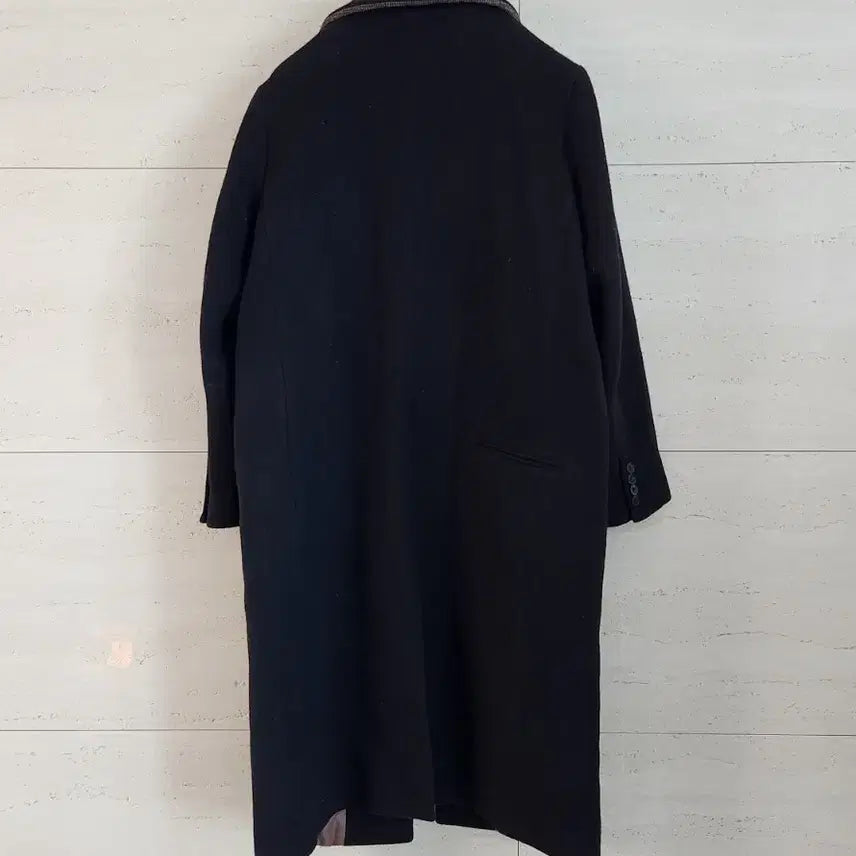 [BUNJANG] Maron Edition Black Long Coat / 마론에디션 블랙 롱 코트