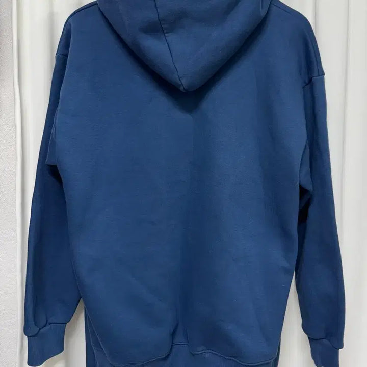 [BUNJANG] Navy Fleece Lined Hoodie and Jogger Set / 네이비 기모 후드+조거 셋업