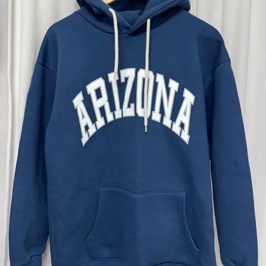 [BUNJANG] Navy Fleece Lined Hoodie and Jogger Set / 네이비 기모 후드+조거 셋업
