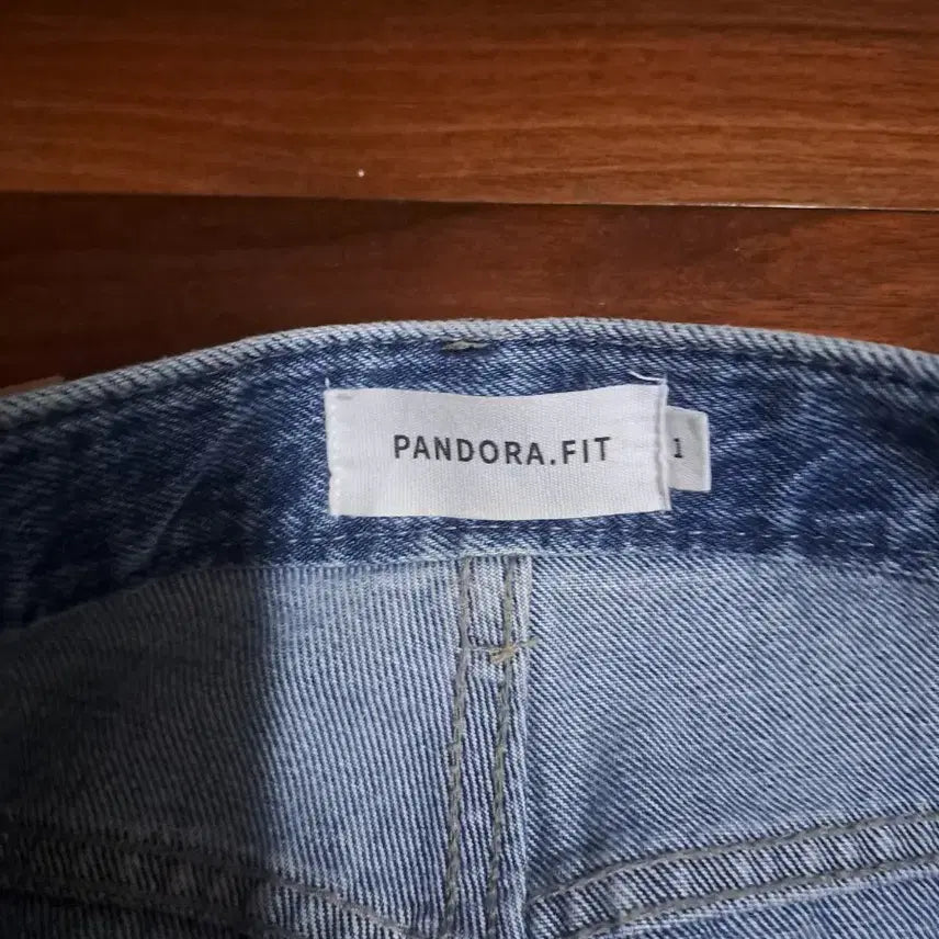 [BUNJANG] Pandora Fit Wide Jeans Pants / 판도라핏 와이드팬츠 진청 S