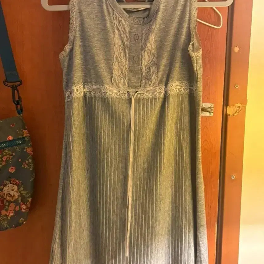 [BUNJANG] Vintage Sleeveless Dress / 일본 빈티지 모리걸 슬리브리스 민소매원피스