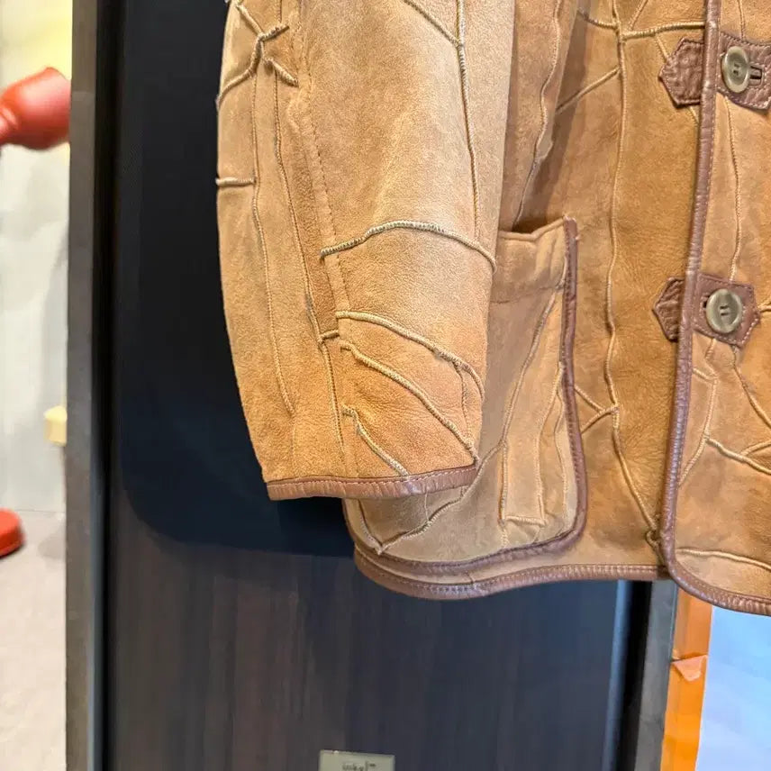 [BUNJANG] Issey Miyake Shearling Jacket M(L) / 80s 이세이미야케 하이 스포팅기어 시어링 자켓 M(L)