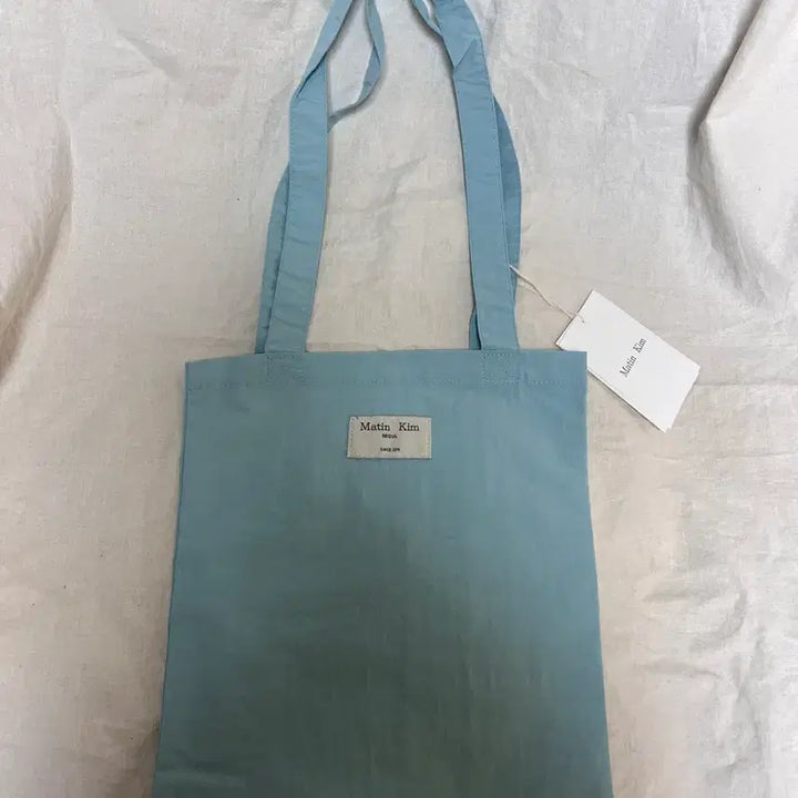 [BUNJANG] Matin Kim Eco Bag / 새상품 | 마뗑킴 라이트 블루 에코백