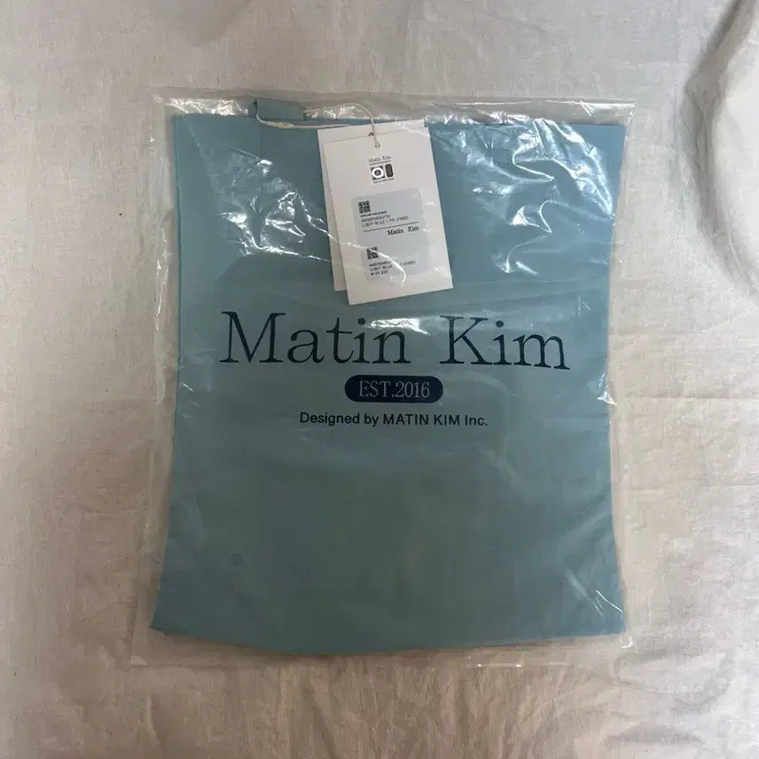 [BUNJANG] Matin Kim Eco Bag / 새상품 | 마뗑킴 라이트 블루 에코백