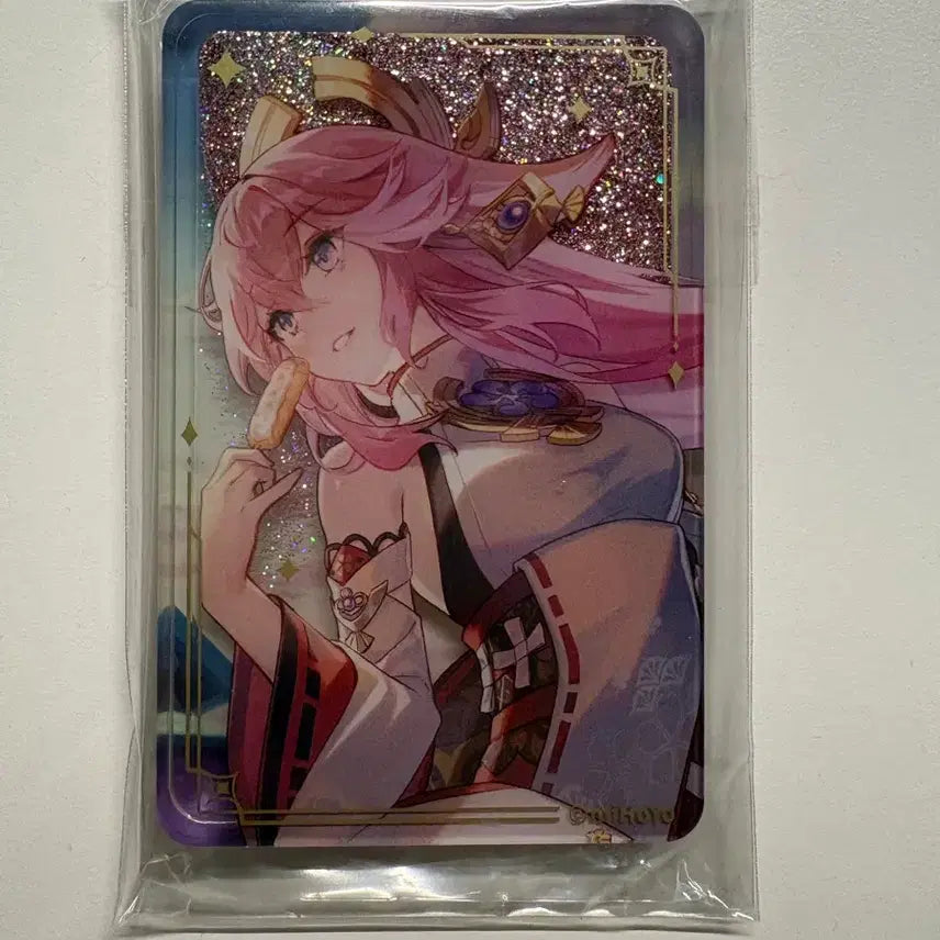 [BUNJANG] Genshin Impact Yae Miko Official Corota (Unsealed) / 원신 야에 미코 공식 코로타 ( 개봉 ) 판매합니다