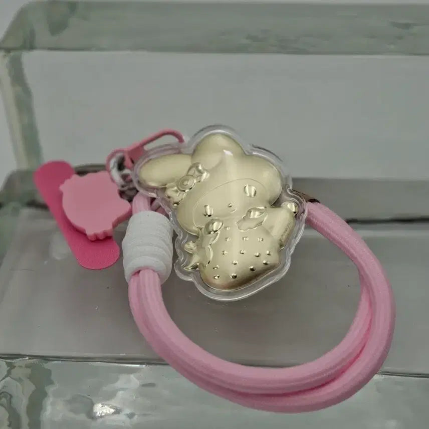 [BUNJANG] My Melody Gold Keyring / 새상품선물용/ 금 20mg 마이멜로디 키링 (각인 확인)