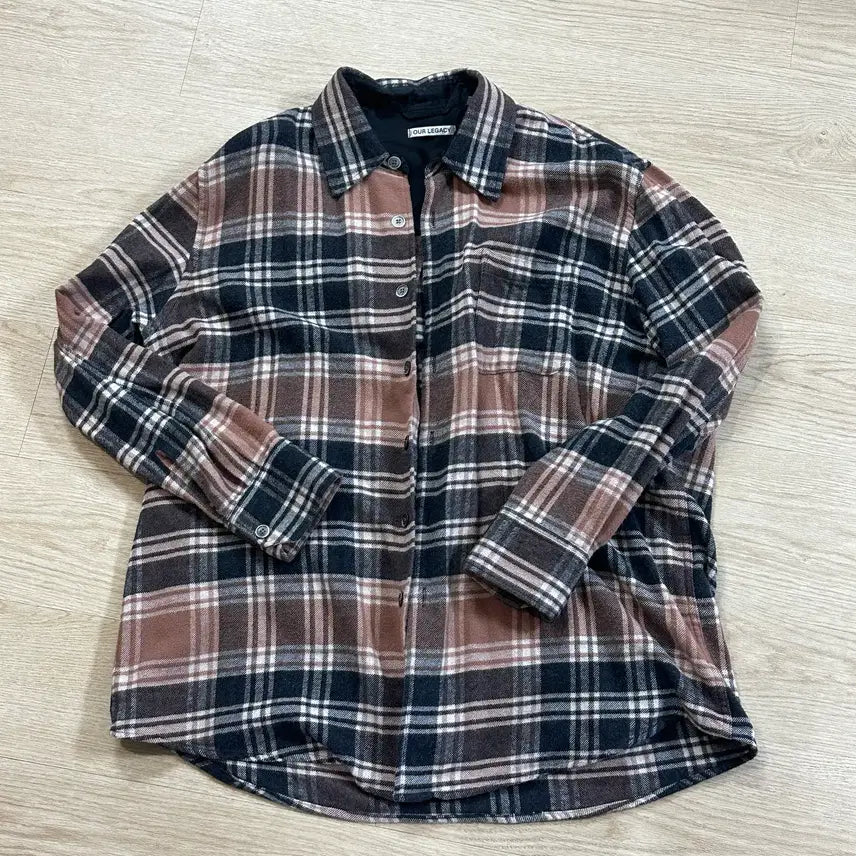 [SOLD OUT] 아워레가시 브라운 어보브 셔츠 50 사이즈