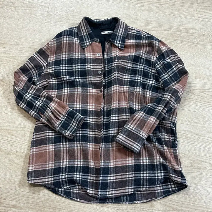 [SOLD OUT] 아워레가시 브라운 어보브 셔츠 50 사이즈