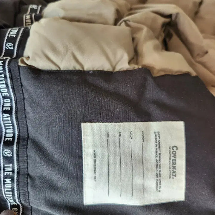 [BUNJANG] Covernat Black Hooded Fur Padded Jacket / 커버낫 패딩 L 블랙     ㅡ  검정색 후드 퍼 패딩 점퍼