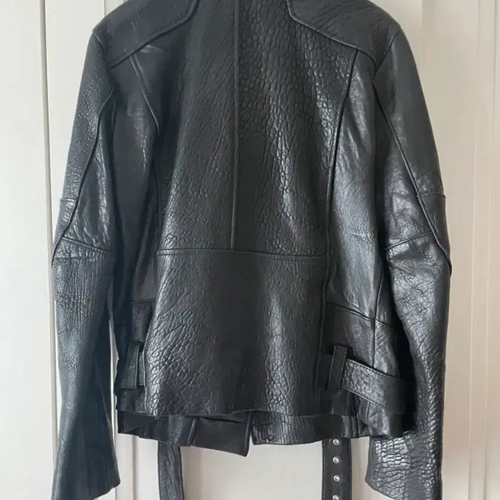 [BUNJANG] LFM Finger Marche Leather Biker Jacket / Lfm 렉스 핑거마르쉐 가죽자켓
