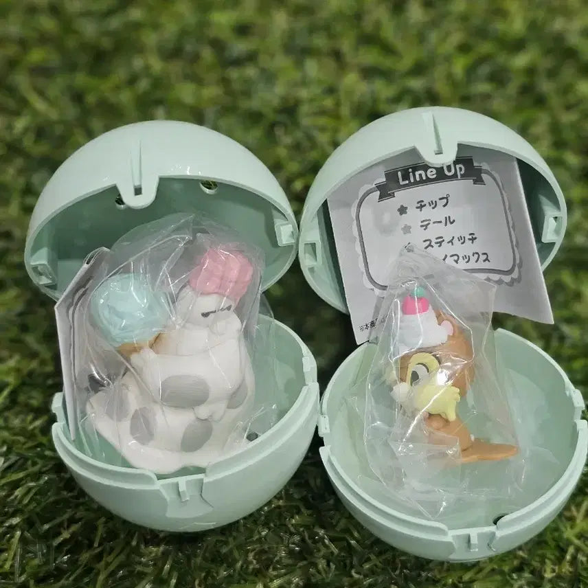 [BUNJANG] Disney Baymax and Chip Ice Cream Gacha Bundle Set / (2종 일괄)디즈니 아이스크림 가챠 베이맥스, 칩