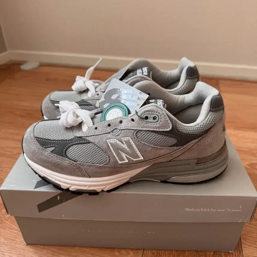[BUNJANG] New Balance 993 Gray Shoes / 250 ) 뉴발란스 993 그레이 새상품
