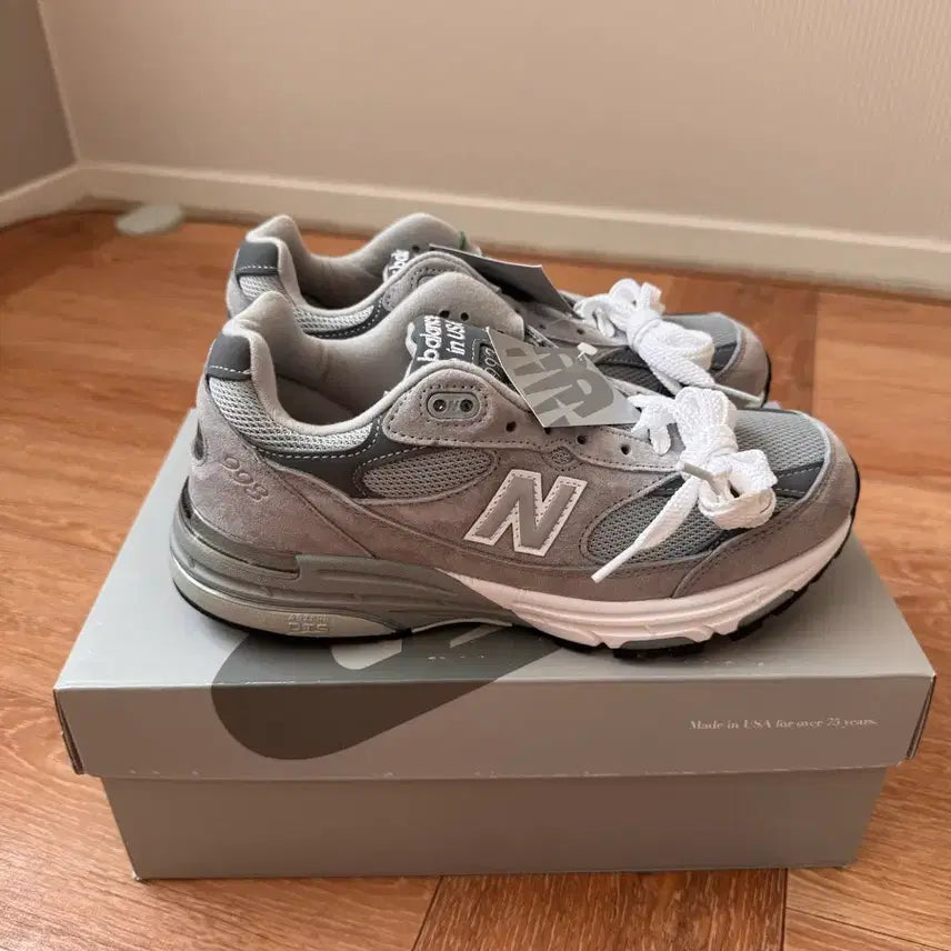 [BUNJANG] New Balance 993 Gray Shoes / 250 ) 뉴발란스 993 그레이 새상품