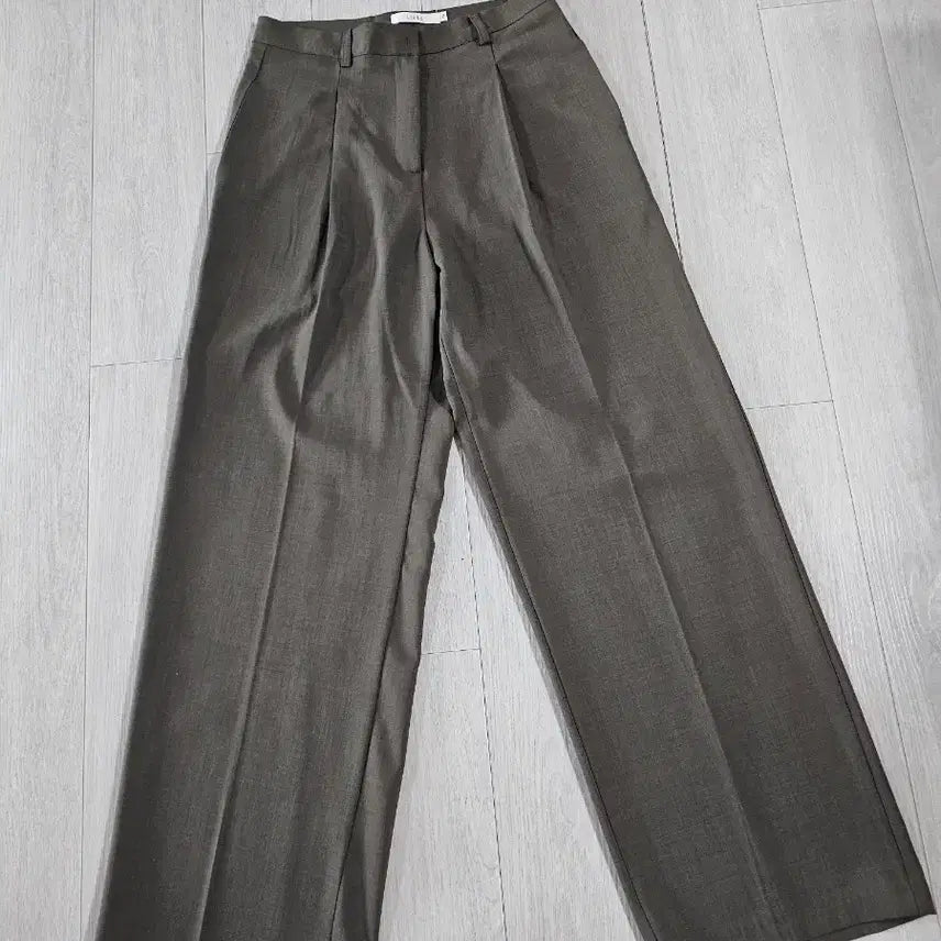 [BUNJANG] Tuck Slacks Pants / (새상품)핀턱 슬랙스 팬츠