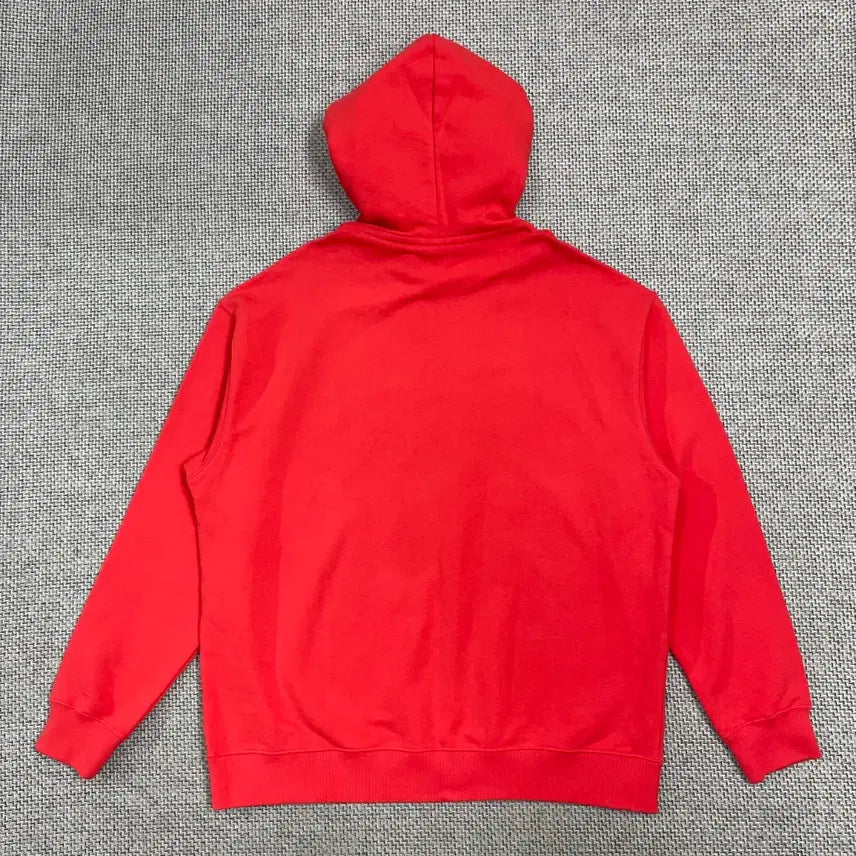 [BUNJANG] Beanpole Red Cassette Tape Printed Hoodie / 빈폴 레드 카세트테이프 프린팅 후드티