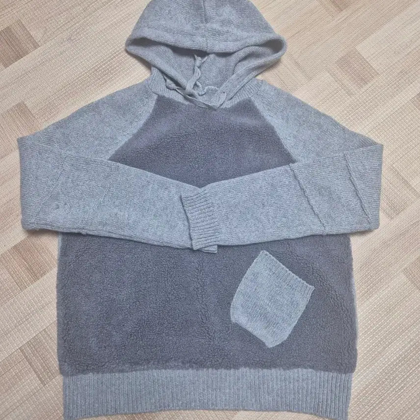 [BUNJANG] Hoodie / 뽀글이 니트 후드티