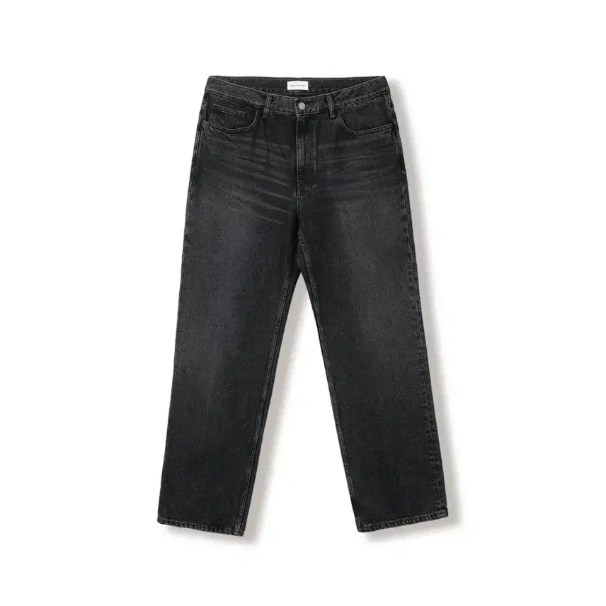 [BUNJANG] Steady Everywhere SEW Regular Straight Medium Black Size 3 / 스테디에브리웨어 sew 레귤러 스트레이트 미디엄 블랙 3사이즈