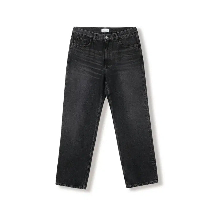 [BUNJANG] Steady Everywhere SEW Regular Straight Medium Black Size 3 / 스테디에브리웨어 sew 레귤러 스트레이트 미디엄 블랙 3사이즈