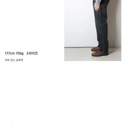 [BUNJANG] Steady Everywhere SEW Regular Straight Medium Black Size 3 / 스테디에브리웨어 sew 레귤러 스트레이트 미디엄 블랙 3사이즈