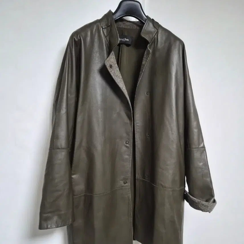 [BUNJANG] IZZAT BABA Leather Jacket / IZZAT BABA 아이잗바바 양가죽 자켓 양가죽 100