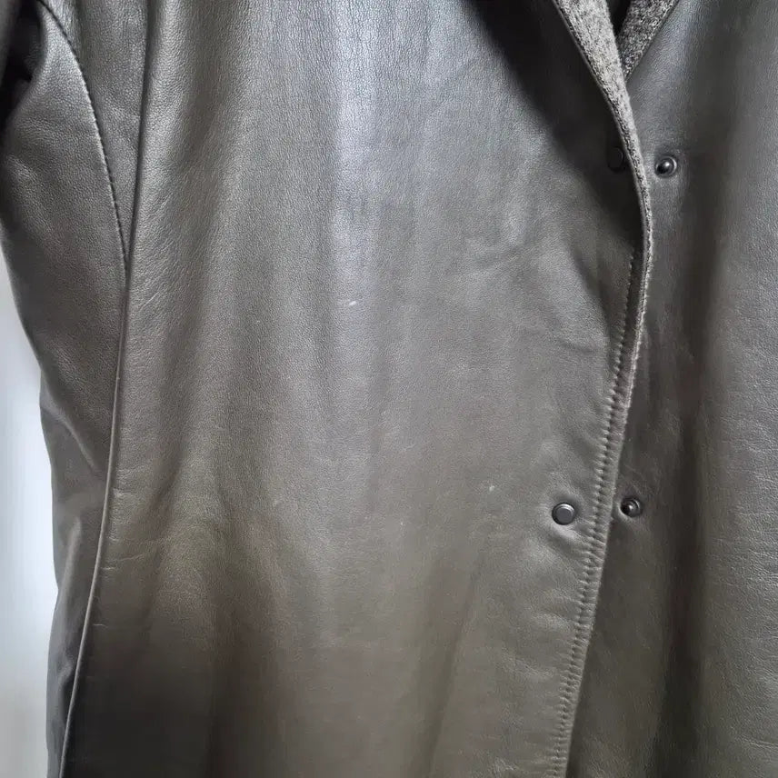 [BUNJANG] IZZAT BABA Leather Jacket / IZZAT BABA 아이잗바바 양가죽 자켓 양가죽 100