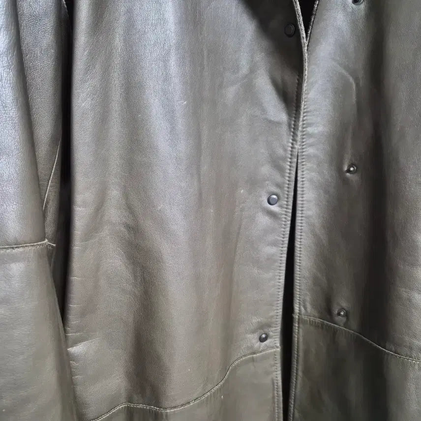 [BUNJANG] IZZAT BABA Leather Jacket / IZZAT BABA 아이잗바바 양가죽 자켓 양가죽 100