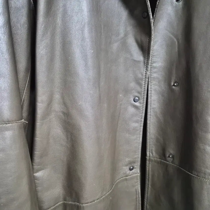 [BUNJANG] IZZAT BABA Leather Jacket / IZZAT BABA 아이잗바바 양가죽 자켓 양가죽 100