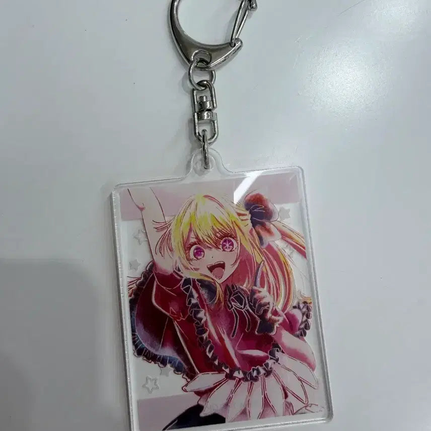 [BUNJANG] Favorite Idol Ruby Acrylic Keyring / 최애의 아이 아크릴 키링 루비