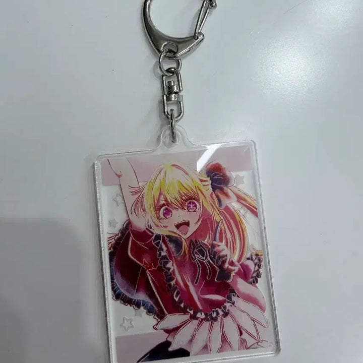 [BUNJANG] Favorite Idol Ruby Acrylic Keyring / 최애의 아이 아크릴 키링 루비