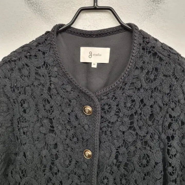 [BUNJANG] G Studio Punch Embroidery Pattern Jacket / [여성55 size] 지스튜디오 펀칭 자수 패턴 자켓