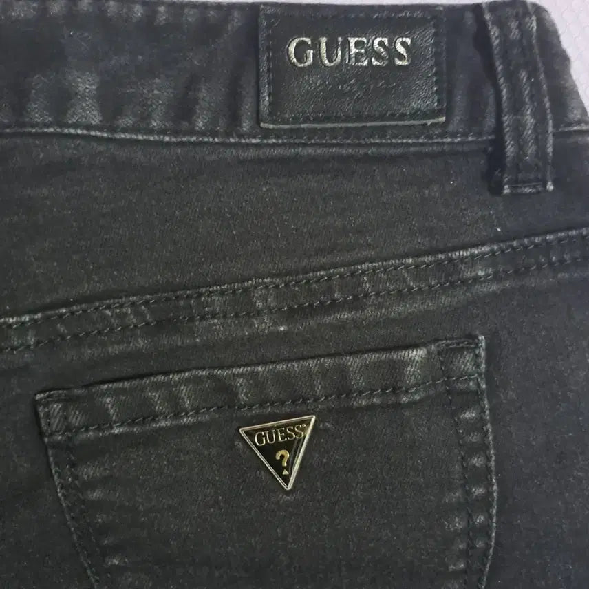 [BUNJANG] GUESS Y2K 2000s Punk Rock Chic Hot Pants - Black, XS / y2k 2000s 갸루 펑크 락시크 게스 핫팬츠 XS 블랙