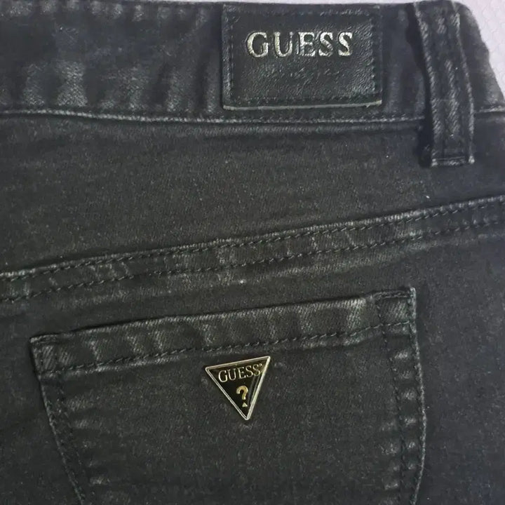 [BUNJANG] GUESS Y2K 2000s Punk Rock Chic Hot Pants - Black, XS / y2k 2000s 갸루 펑크 락시크 게스 핫팬츠 XS 블랙